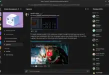 The user interface of the Chatto application.