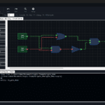 Open Platform for Digital Hardware Circuit Canvas: drag-and-drop gates with live simulation feedback on the wires