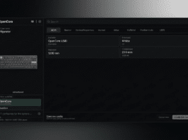 OpenMouse configuration dashboard
