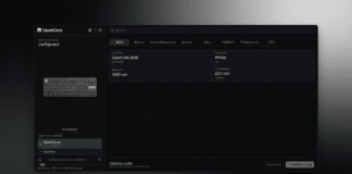 OpenMouse configuration dashboard