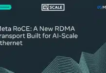 MetaRoCE open-source announcement.