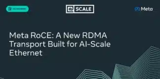 MetaRoCE open-source announcement.