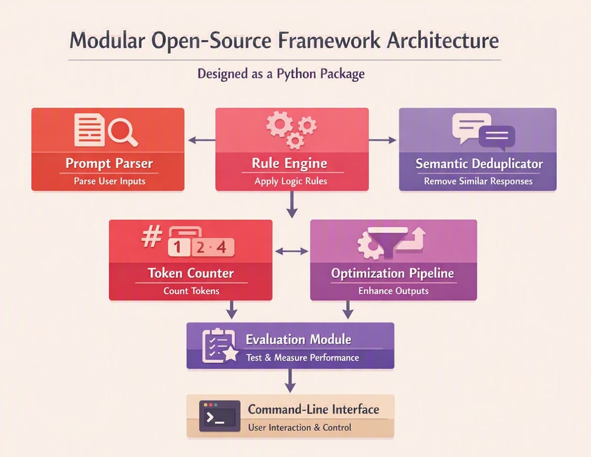 Reference architecture for token optimizer framework in Python