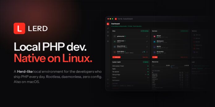 lerd-featured Lerd Dev Dashboard