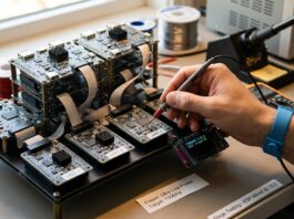Validating firmware pre-release (AI illustration)