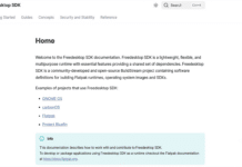 Freedesktop SDK home page.