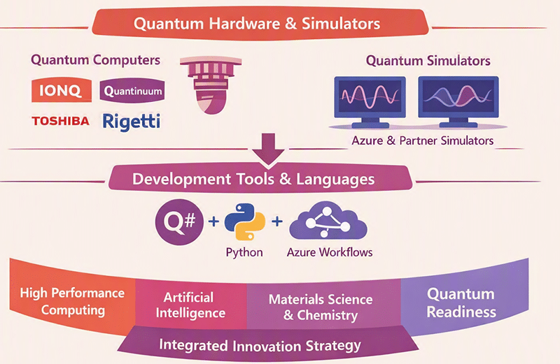 Microsoft Azure’s aggregated quantum ecosystem