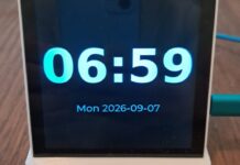 video alarm clock