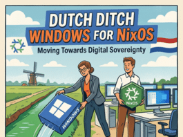 Dutch ditch Windows for NixOS