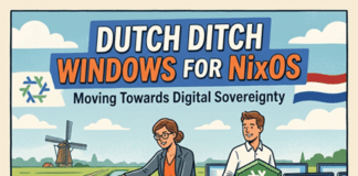 Dutch ditch Windows for NixOS
