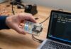 The esp32-gpio-llm project turns typed English commands into GPIO actions, entirely offline. (Image: AI Illustration)
