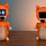 Nuvi Turns UNO Q Into AI Desk Companion Nuvi robot