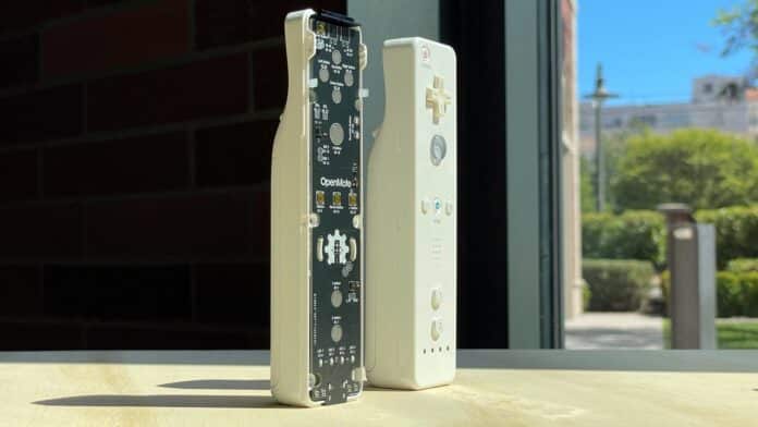 openmote-esp32-s3-wii-remote-comparison universal remote built around the ESP32-S3-WROOM-1