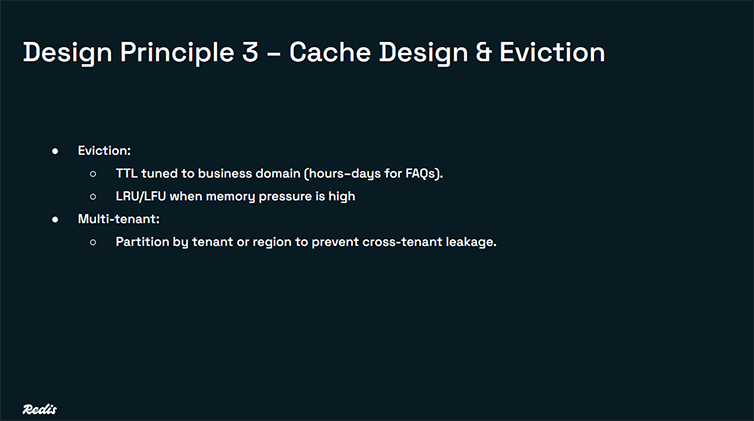Effective cache design improves semantic caching performance