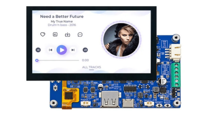 VIEWE-4.3-inch-ESP32-S31-smart-display-with-a-music-player-interface-720x480.jpg VIEWE PLCM-UES31S043H800V480C-U