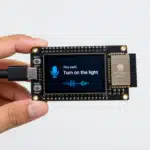 ESP32-P4 Runs Speech Recognition Without Internet Live captions and voice-control demos run without an internet connection. (AI illustration)