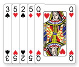 Figure 2: A set of cards from different families