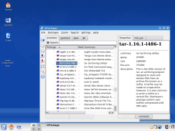 Figure 2: The Kpackage utility