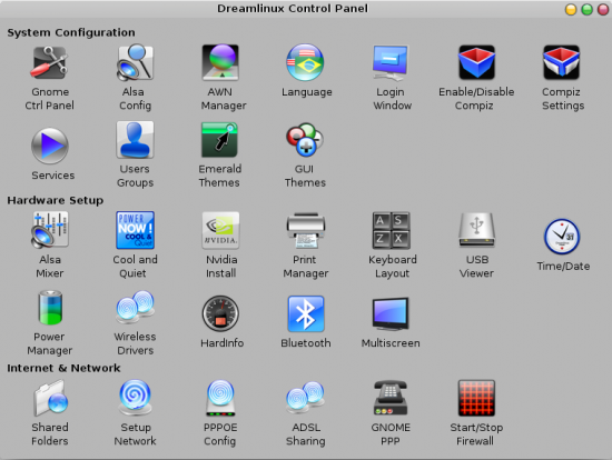 Figure 5: Control Panel