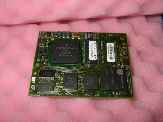 Figure 5: The small, yet very powerful PowerPC flight computer