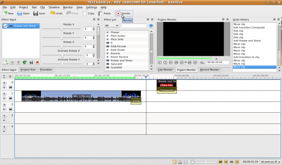 Figure 6: Rendering the video