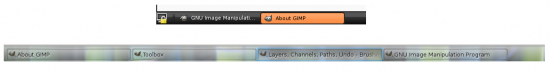 Figure 4: A comparison of GNOME and KDE panel behaviour