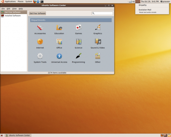 Ubuntu Software Store