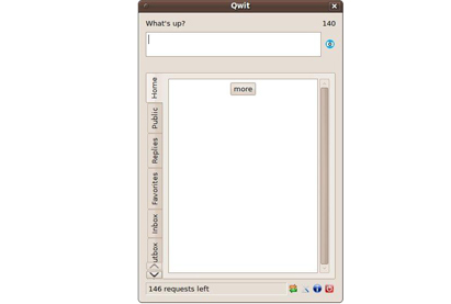 Figure 4 : Qwit's innovative interface